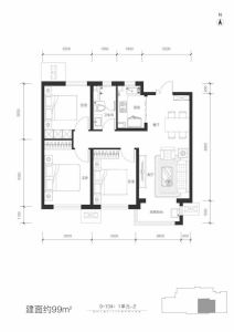 3室2厅1卫 住宅 售罄