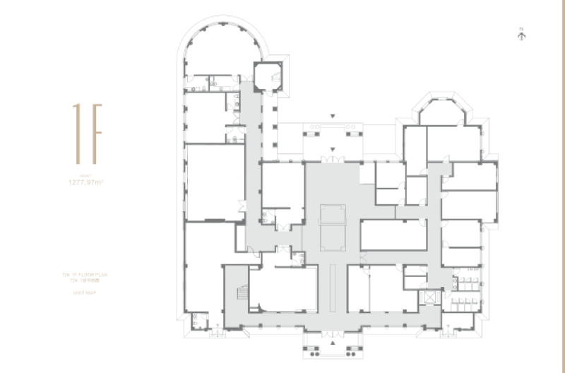15室1厅5卫 商业 待售户型图
