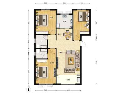 3室2厅2卫 住宅 在售