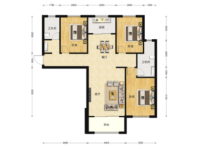 3室2厅2卫 住宅 在售