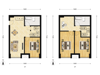 2室2厅1卫 商业类 在售