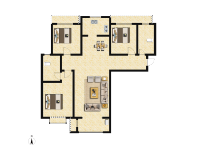 3室2厅2卫 住宅 售罄