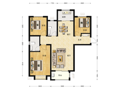 3室2厅2卫 住宅 在售