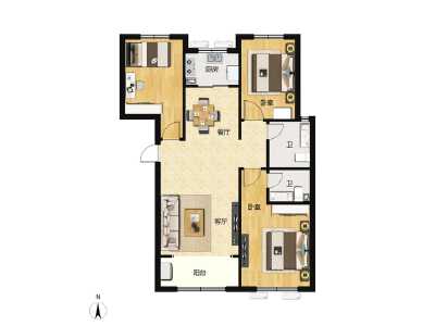 3室2厅2卫 住宅 在售