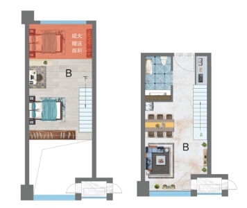 2室1厅1卫 商业类 在售