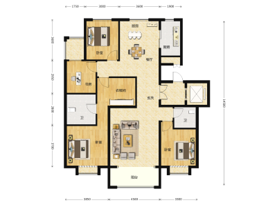 4室2厅2卫 住宅 售罄