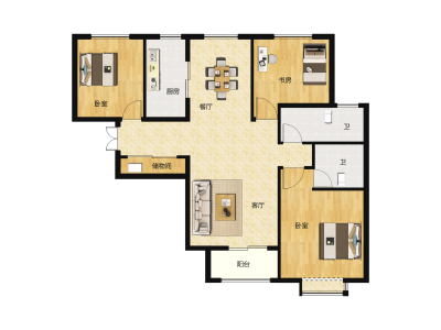 3室2厅2卫 住宅 在售