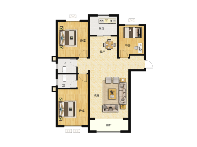 3室2厅2卫 住宅 在售