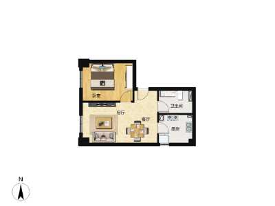 1室1厅1卫 商业类 在售