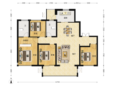 4室2厅2卫 住宅 在售