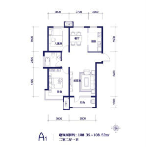 2室2厅1卫 住宅 在售