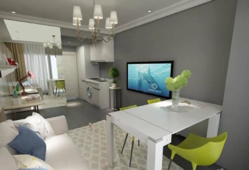 1室1厅1卫 酒店式公寓 在售户型图