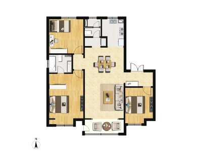 3室2厅2卫 住宅 售罄