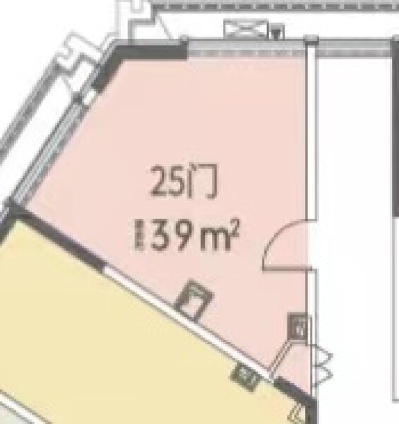 1室1厅0卫 商业类 在售户型图