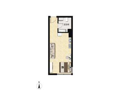 1室1厅1卫 住宅 售罄