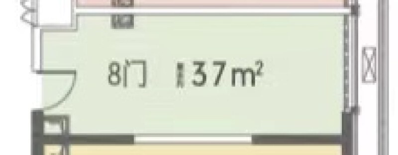 1室1厅0卫 商业类 在售户型图