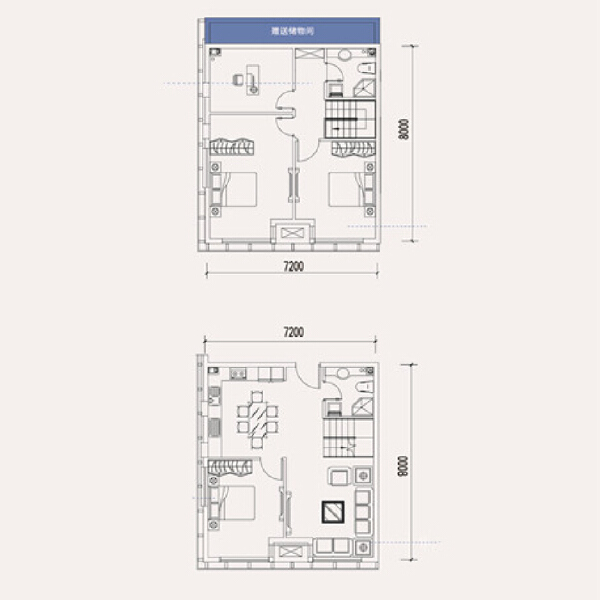 4室2厅2卫 商业类 售罄户型图