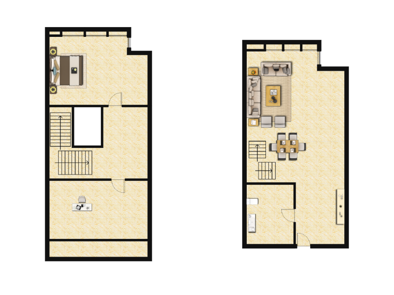2室2厅1卫 商业类 售罄户型图