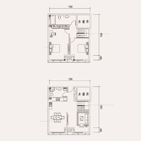3室2厅2卫 商业类 售罄户型图