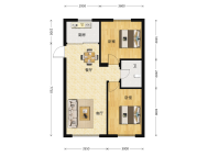 2室2厅1卫 住宅 在售