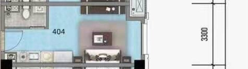 1室1厅1卫 商业类 售罄户型图