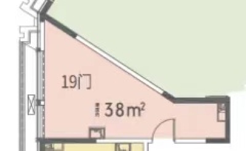 1室1厅0卫 商业类 在售户型图