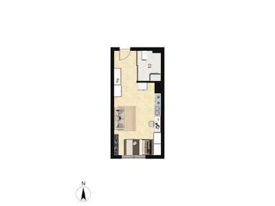 1室1厅1卫 住宅 售罄