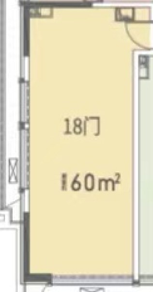 1室1厅0卫 商业类 售罄户型图