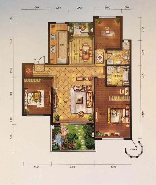 1室0厅0卫 住宅 售罄户型图