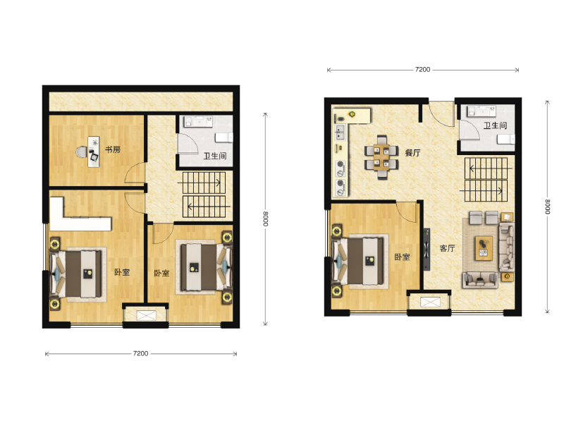 4室2厅2卫 商业类 售罄户型图