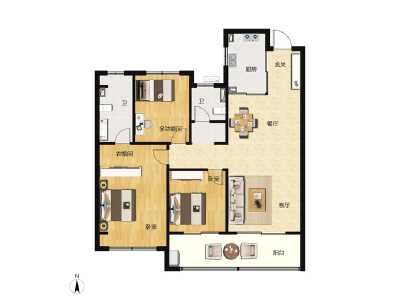 3室2厅2卫 住宅 售罄