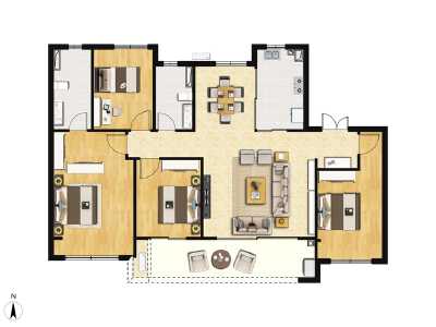 4室2厅2卫 住宅 在售