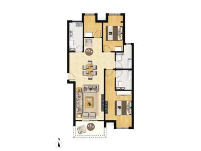 3室2厅2卫 住宅 售罄