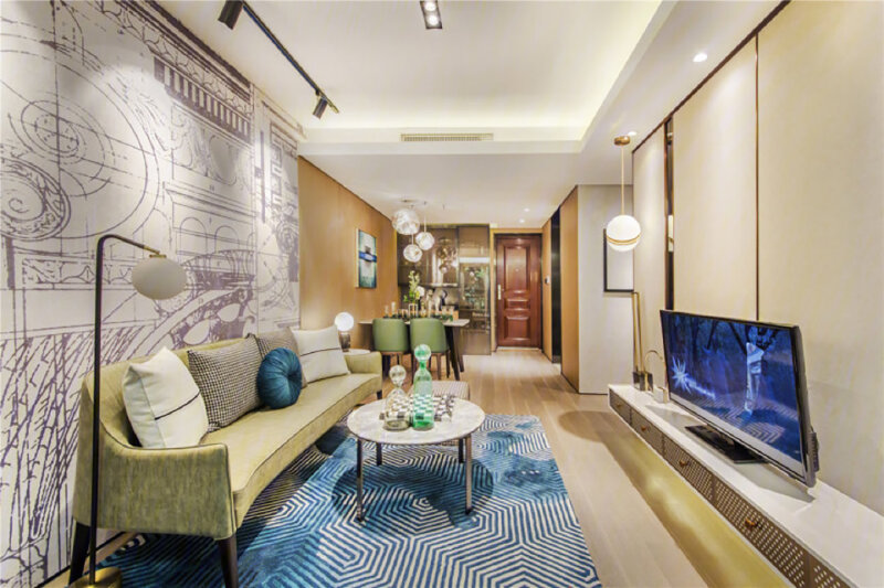 1室2厅1卫 住宅 在售户型图