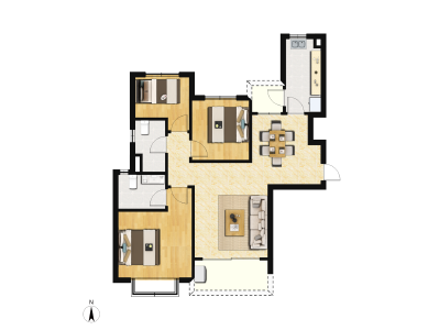 3室2厅2卫 住宅 售罄
