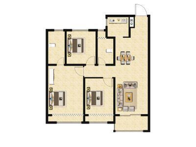 3室2厅2卫 住宅 售罄