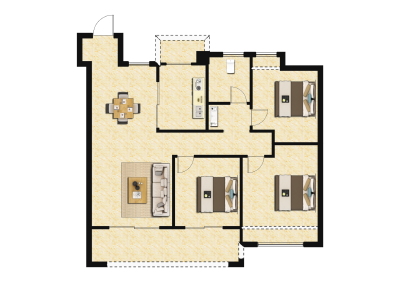 3室2厅1卫 住宅 在售