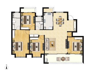 4室2厅2卫 住宅 在售