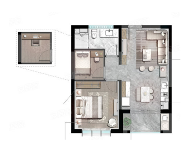 2室2厅1卫 商业类 在售