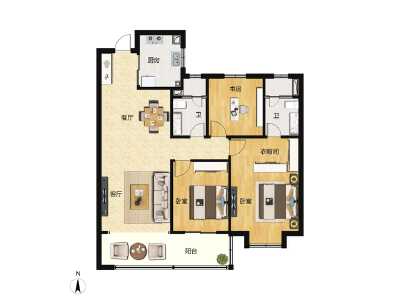 3室2厅2卫 住宅 在售