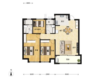 3室2厅2卫 住宅 在售