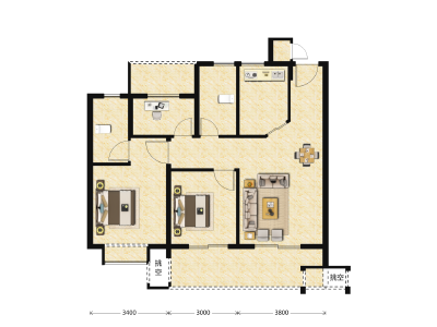3室2厅2卫 住宅 售罄