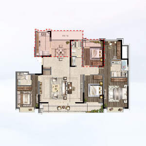 4室2厅3卫 住宅 售罄