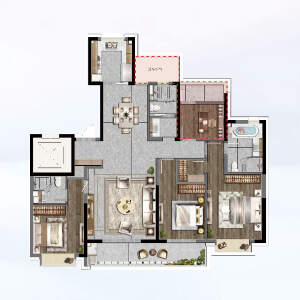 4室2厅3卫 住宅 售罄