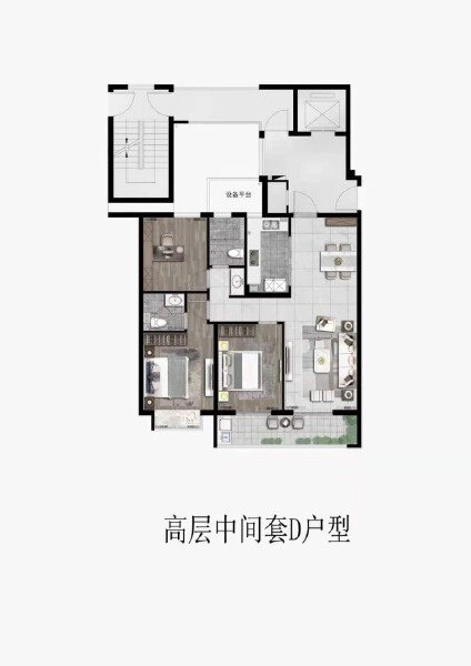 3室2厅2卫 住宅 在售户型图