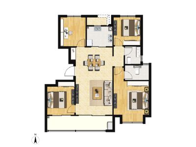 4室2厅2卫 住宅 在售