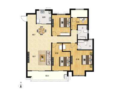 4室2厅2卫 住宅 在售