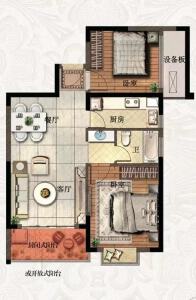 2室2厅1卫 住宅 在售