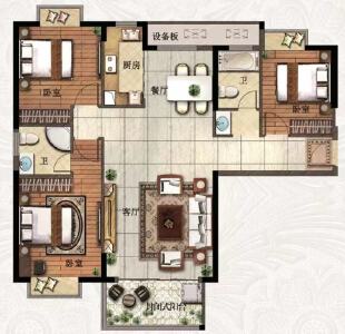 3室2厅2卫 住宅 在售