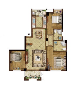 3室2厅2卫 住宅 待售